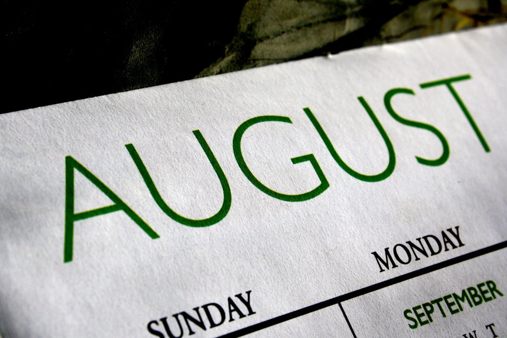 August Calendar Pic