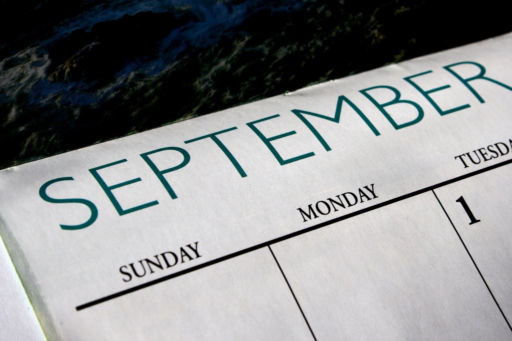 September Calendar Image