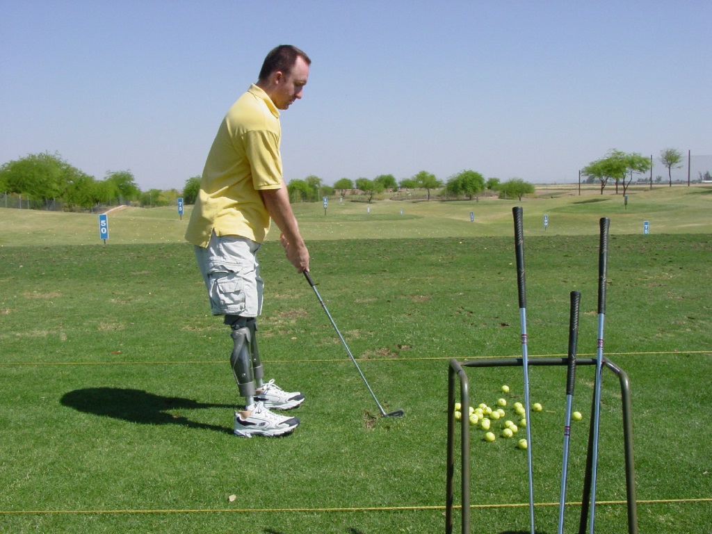 David Berling Golfing