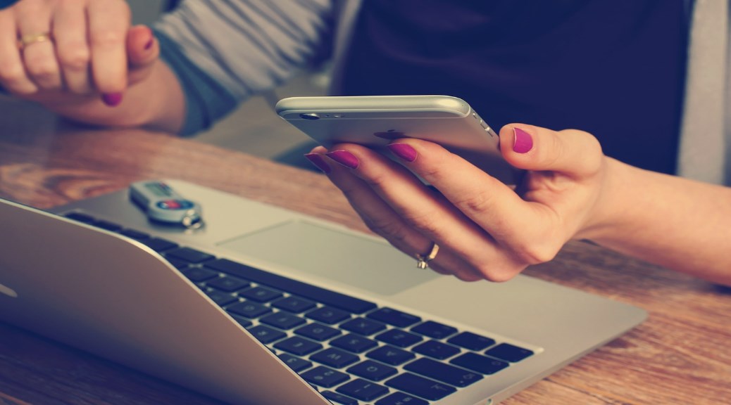 Laptop and Smartphone