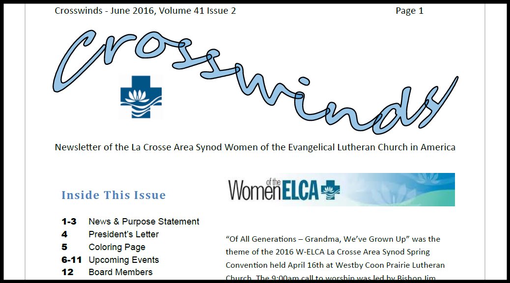 Crosswinds June 2016
