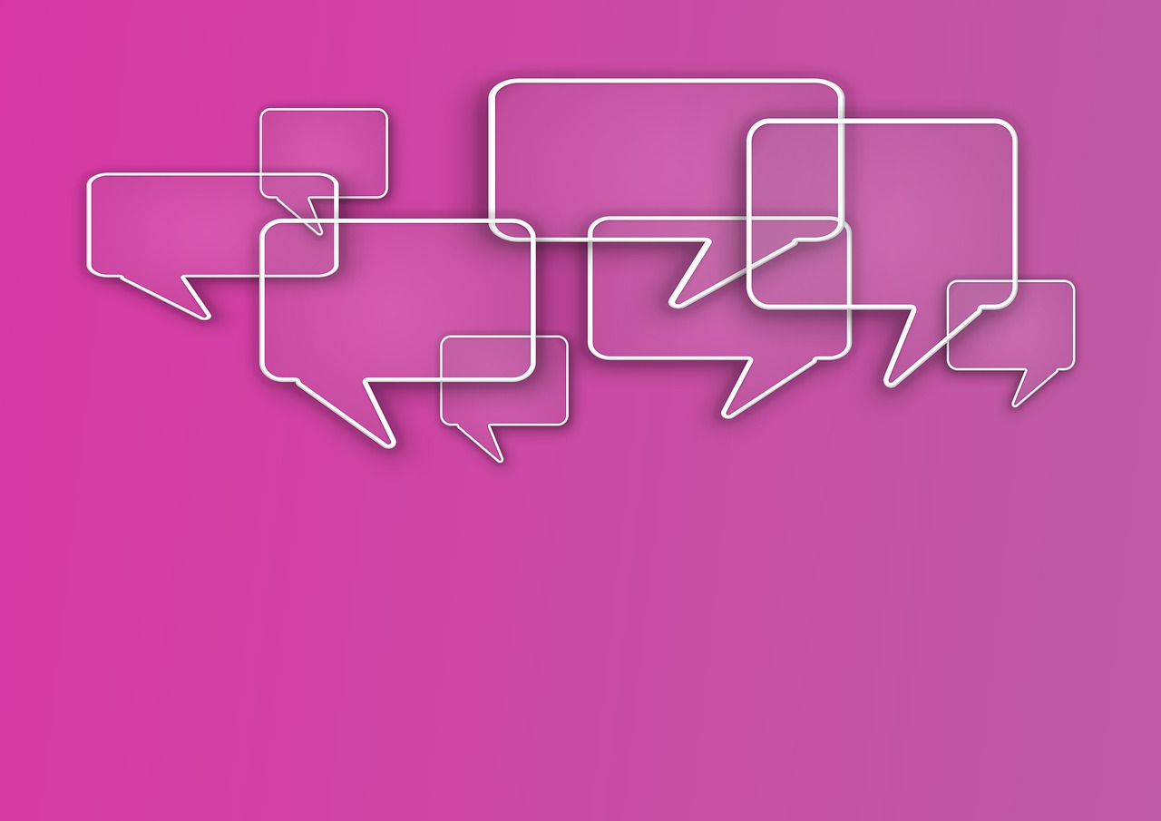discussion baloons