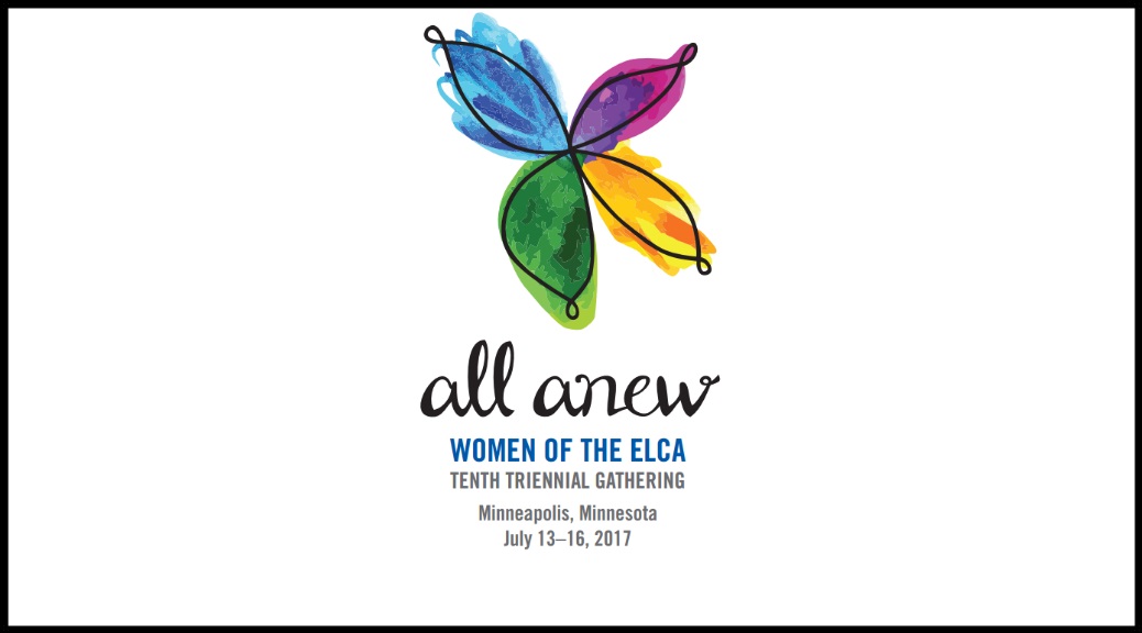 All Anew WELCA 10th Triennial Gathering Logo