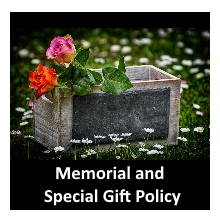 Memorial and Gift Policy